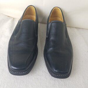 Sandro Moscoloni Slip On Leather loafer Men's 14 D/48 BR black brazil